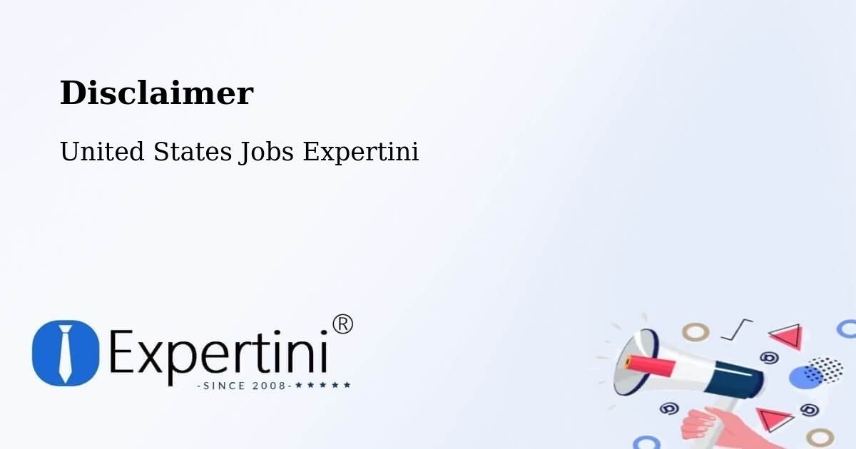 Disclaimer - United States Jobs Expertini